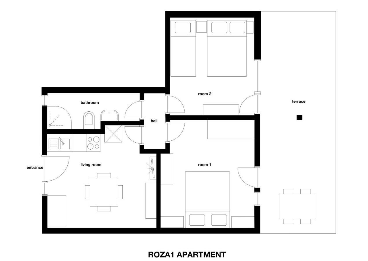 Apartments M&R Spadina Vodice Kültér fotó